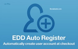 افزونه ایجاد پروفایل کاربران در صفحه خرید EDD Auto Register