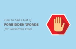 لیست کلمات ممنوعه وردپرس برای عنوان نوشته ها