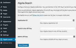 نحوه اضافه کردن جستجوی سریع در وردپرس با Algolia