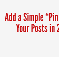 افزودن دکمه پینترست به وردپرس Pinterest “Pin It”