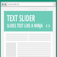 افزونه اسلایدر متنی وردپرس پیشرفته Text Slider